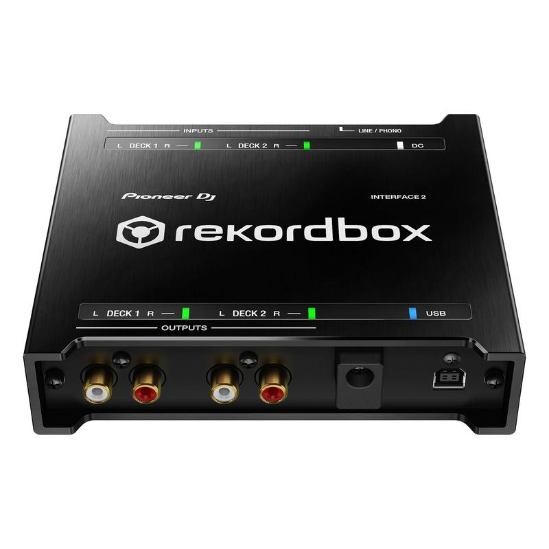 Interface de áudio USB Pioneer DJ INTERFACE 2 para rekordbox